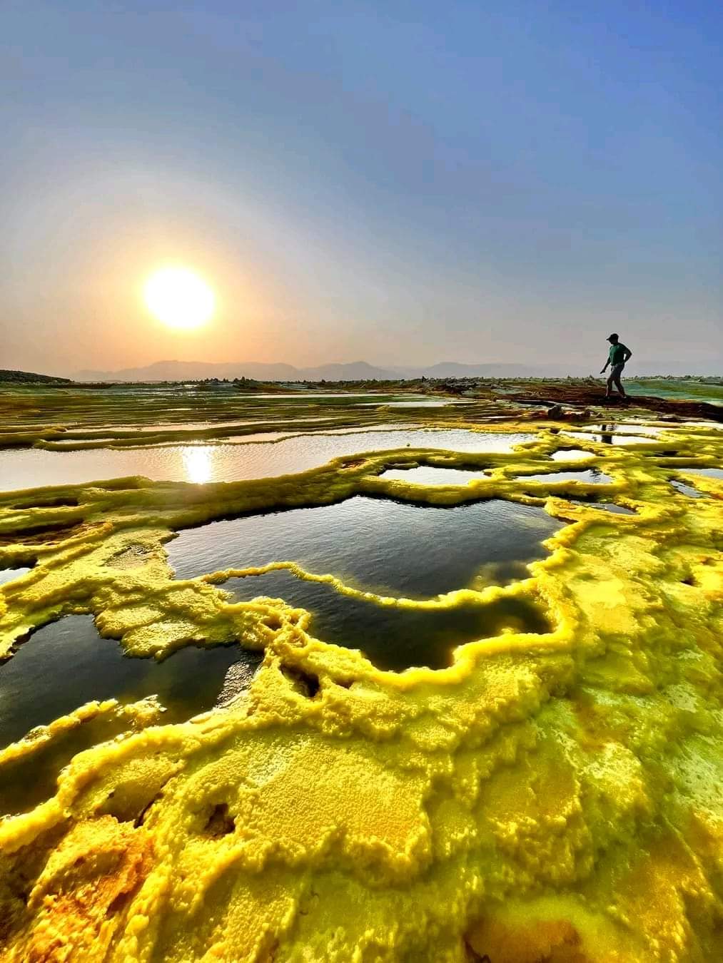 Danakil Depression Landscape